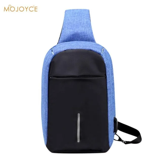 2018 Casual Anti Theft Chest Bag Waist Bag Nylon Waterproof Men Chest Bag Phone Men Sling Bag