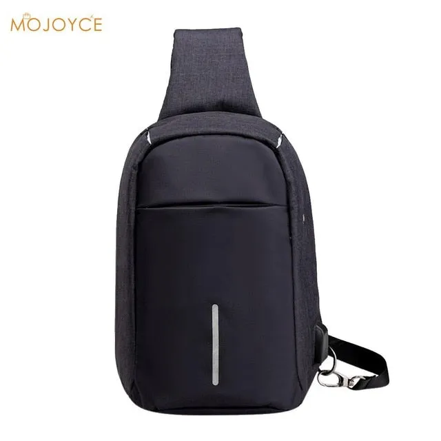 2018 Casual Anti Theft Chest Bag Waist Bag Nylon Waterproof Men Chest Bag Phone Men Sling Bag