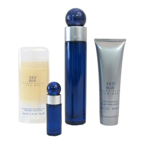 360 Blue Gift Set by Perry Ellis