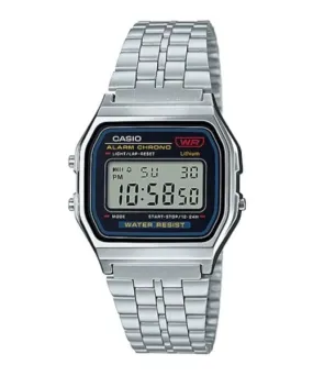 A159W-N1Df - Stainless Steel Digital Watch For Men