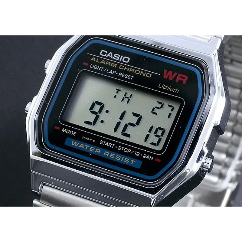 A159W-N1Df - Stainless Steel Digital Watch For Men