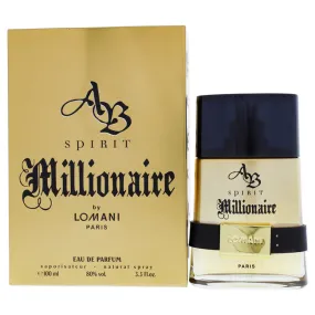 AB Spirit Millionaire by Lomani for Men - EDP Spray