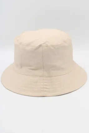 Anobel Copenhagen - Reversible Two-Tone Cotton Bucket Hat 12577 - Beige