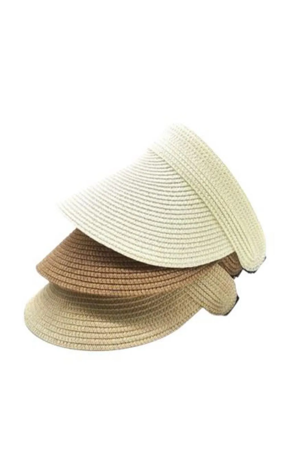 Anobel Copenhagen - Visor Straw Elastic Hat Xm3090 - Cream