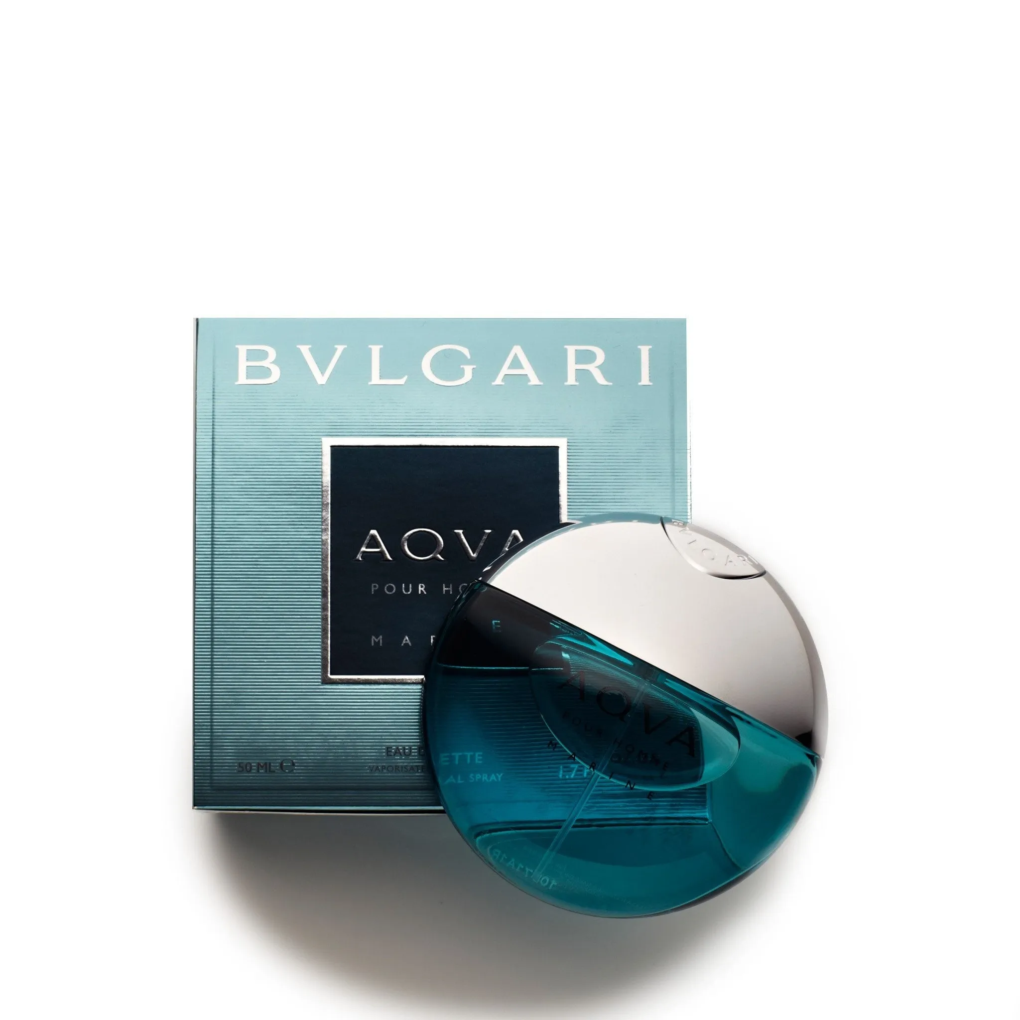 Bvlgari Aqva Marine Eau de Toilette Spray for Men - Refreshing Aquatic Fragrance, Long-lasting Scent, Perfect Gift for Him