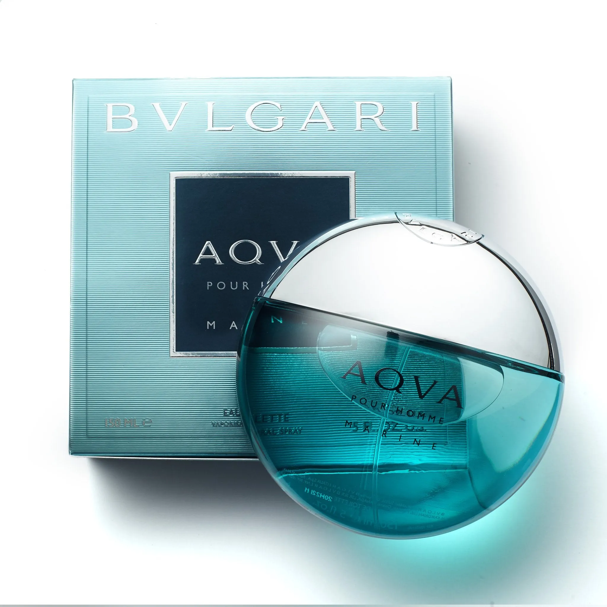 Bvlgari Aqva Marine Eau de Toilette Spray for Men - Refreshing Aquatic Fragrance, Long-lasting Scent, Perfect Gift for Him