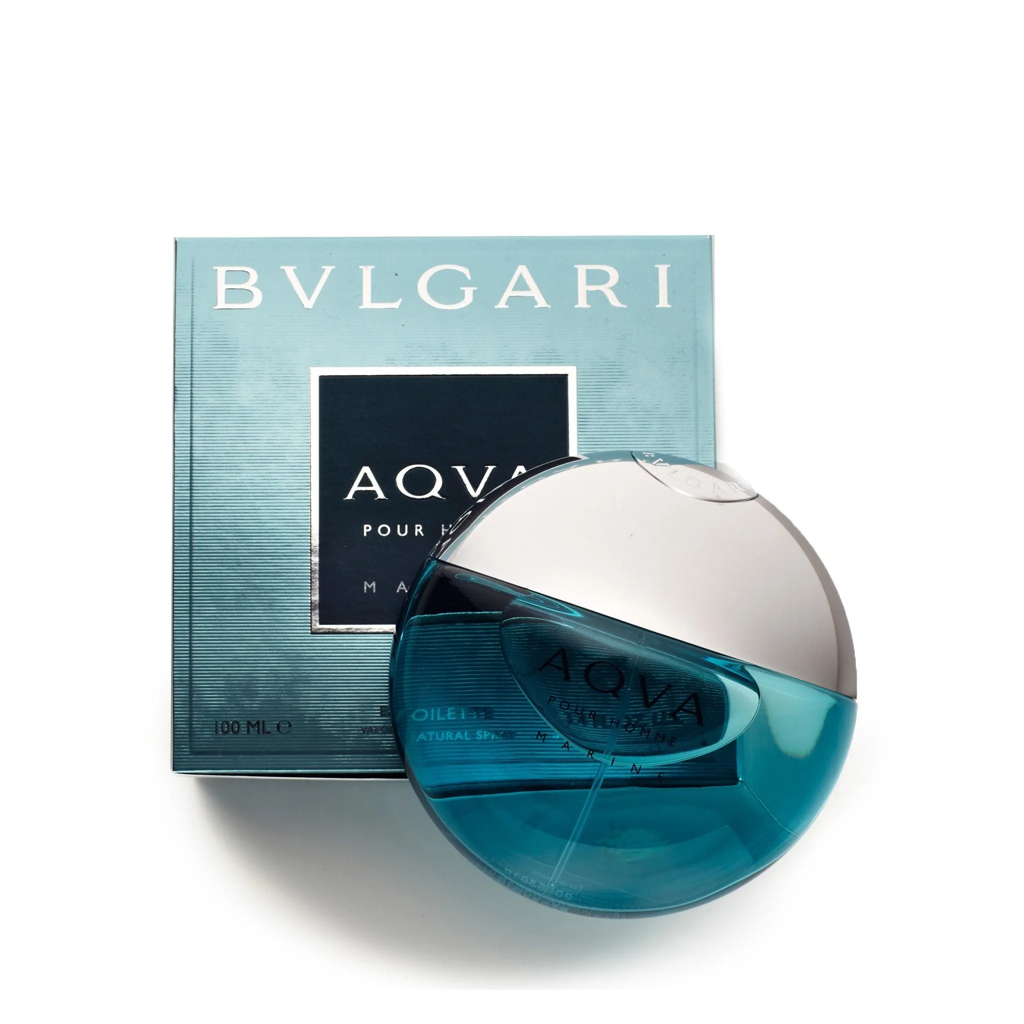 Bvlgari Aqva Marine Eau de Toilette Spray for Men - Refreshing Aquatic Fragrance, Long-lasting Scent, Perfect Gift for Him