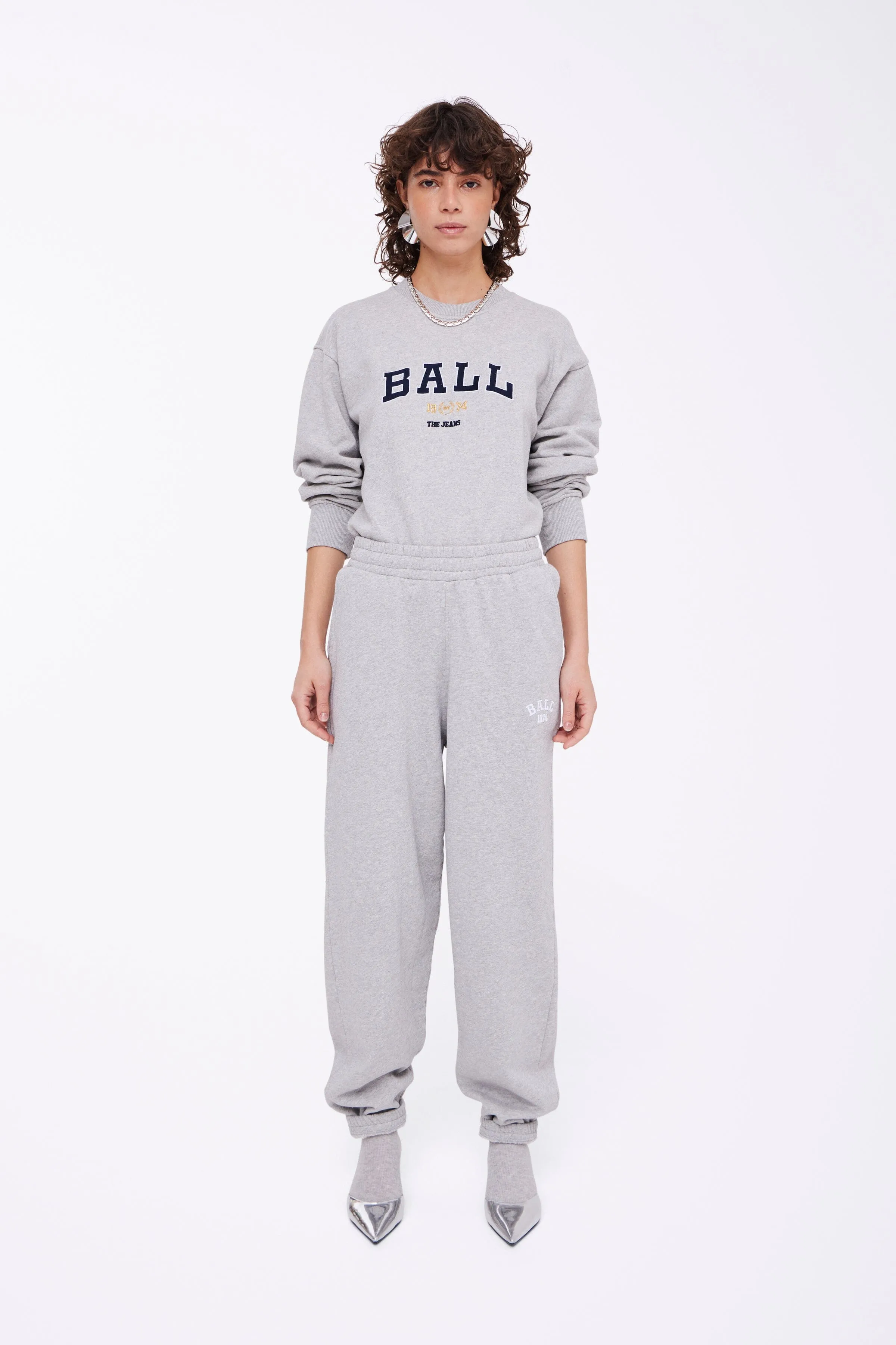 Ball - Bajohnson Sweatpant - 204054 Medium Grey Melange