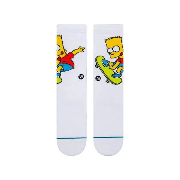 Bart Simpson Men's Crew Socks