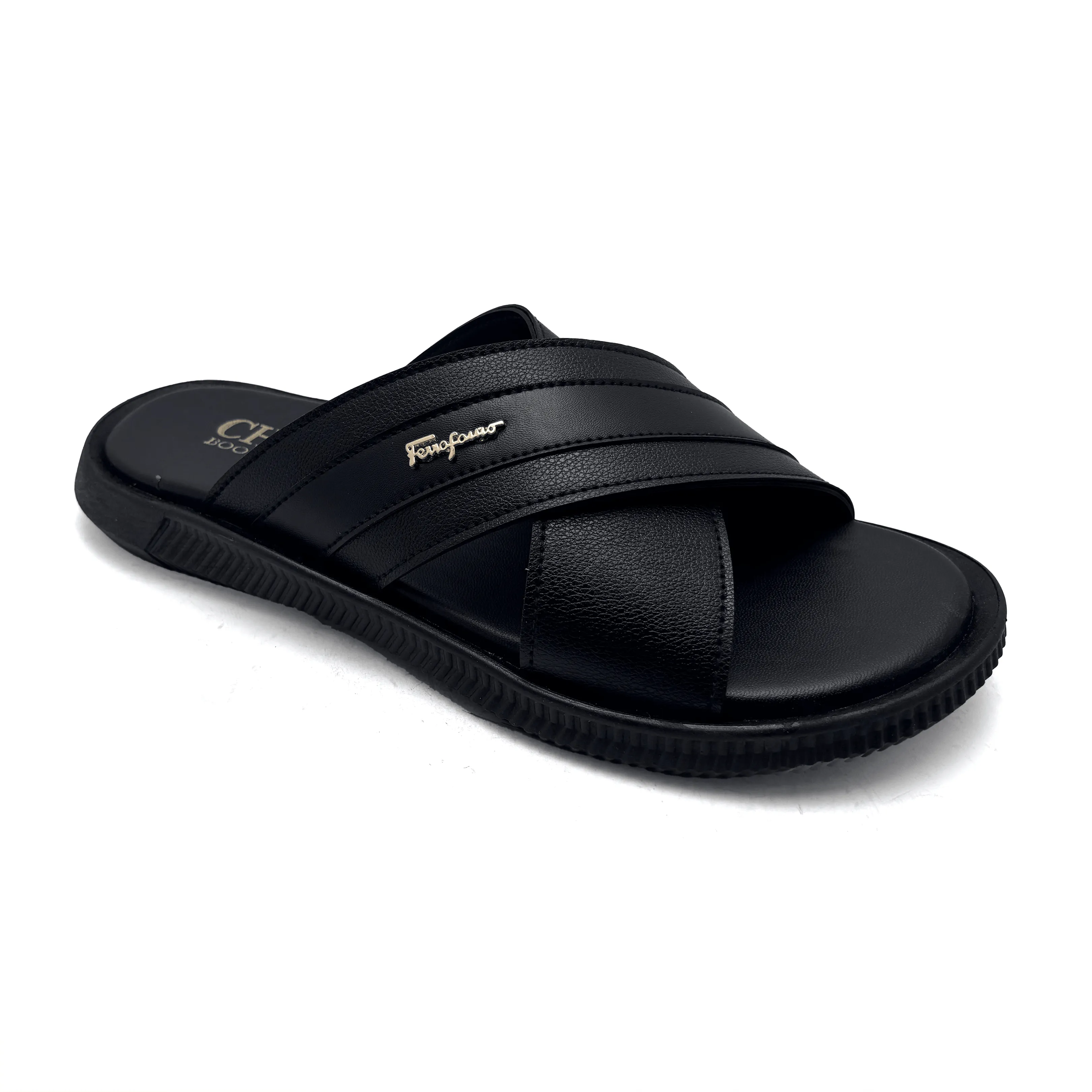 Black Casual Slipper