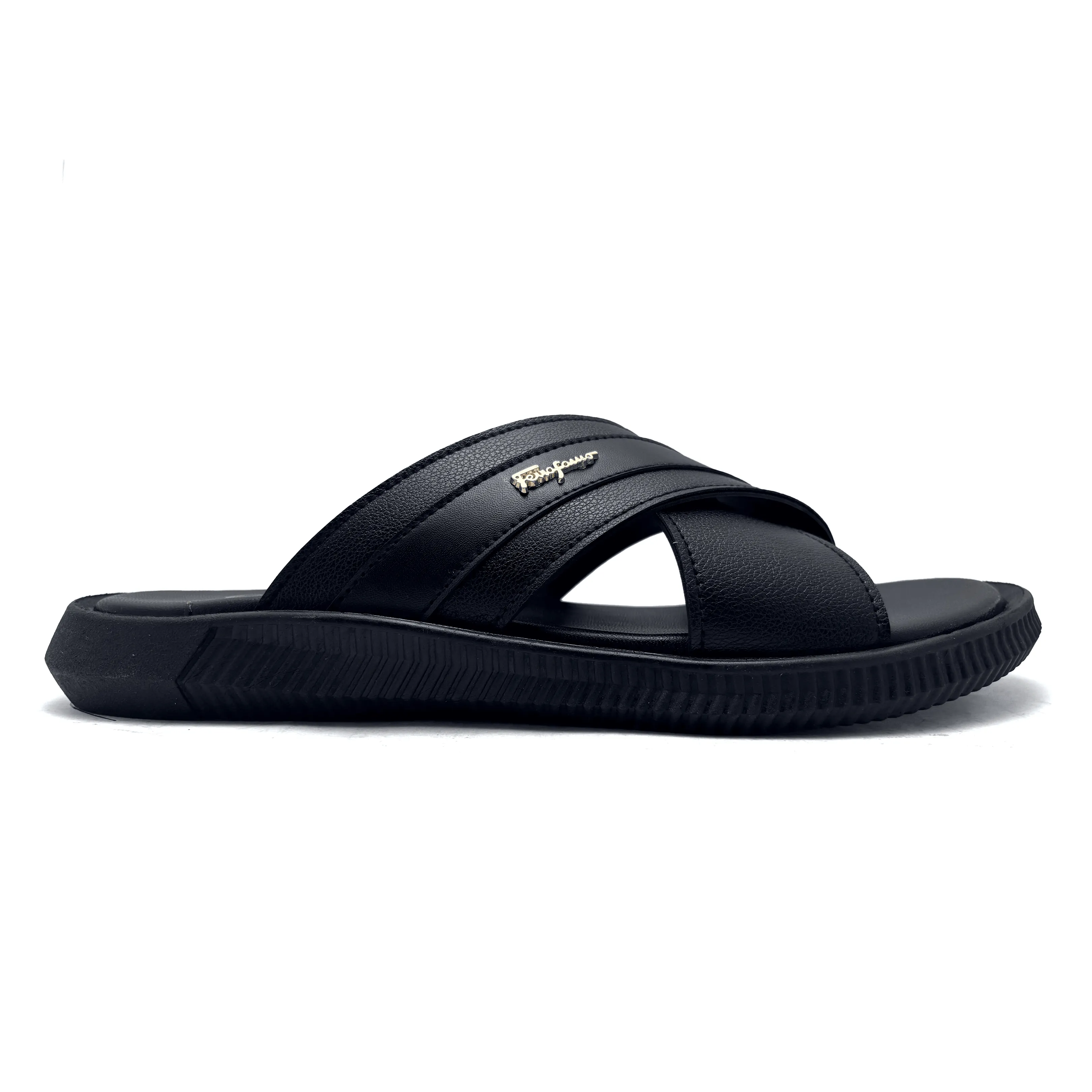 Black Casual Slipper