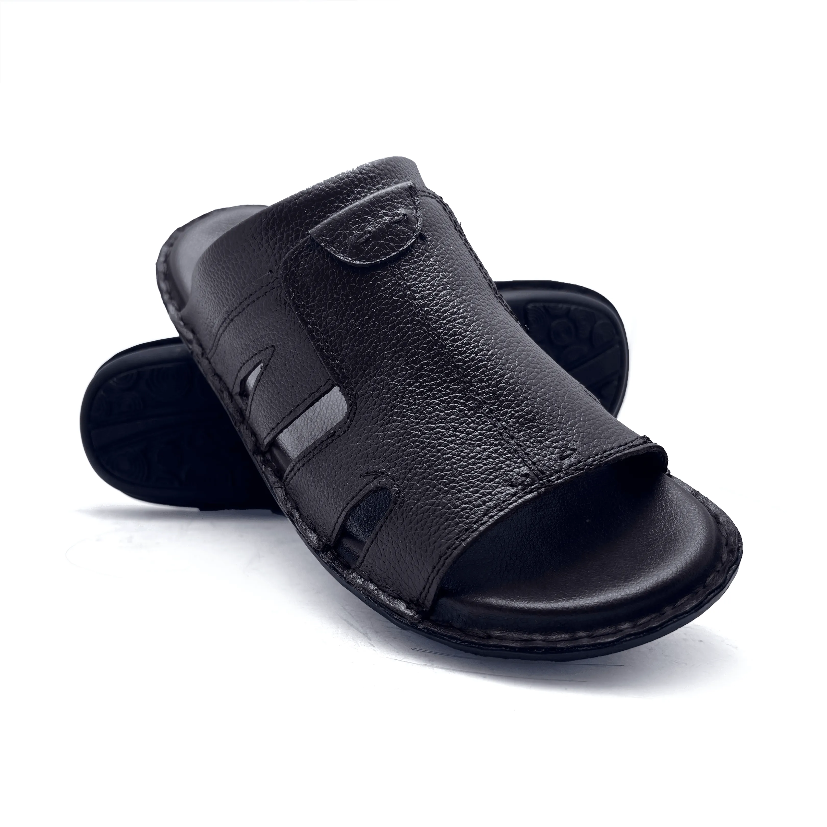 Black Casual Slipper