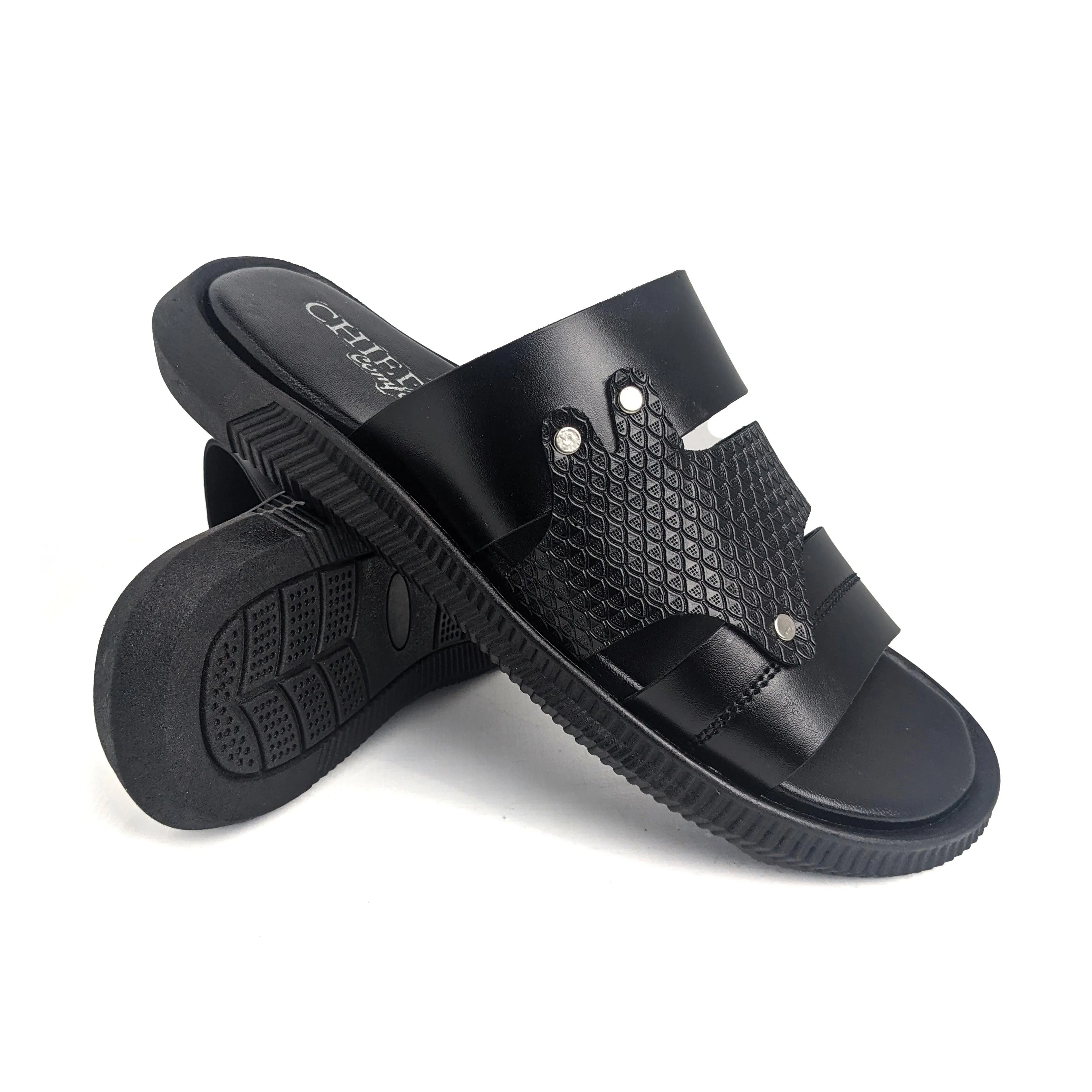 Black Casual Slipper