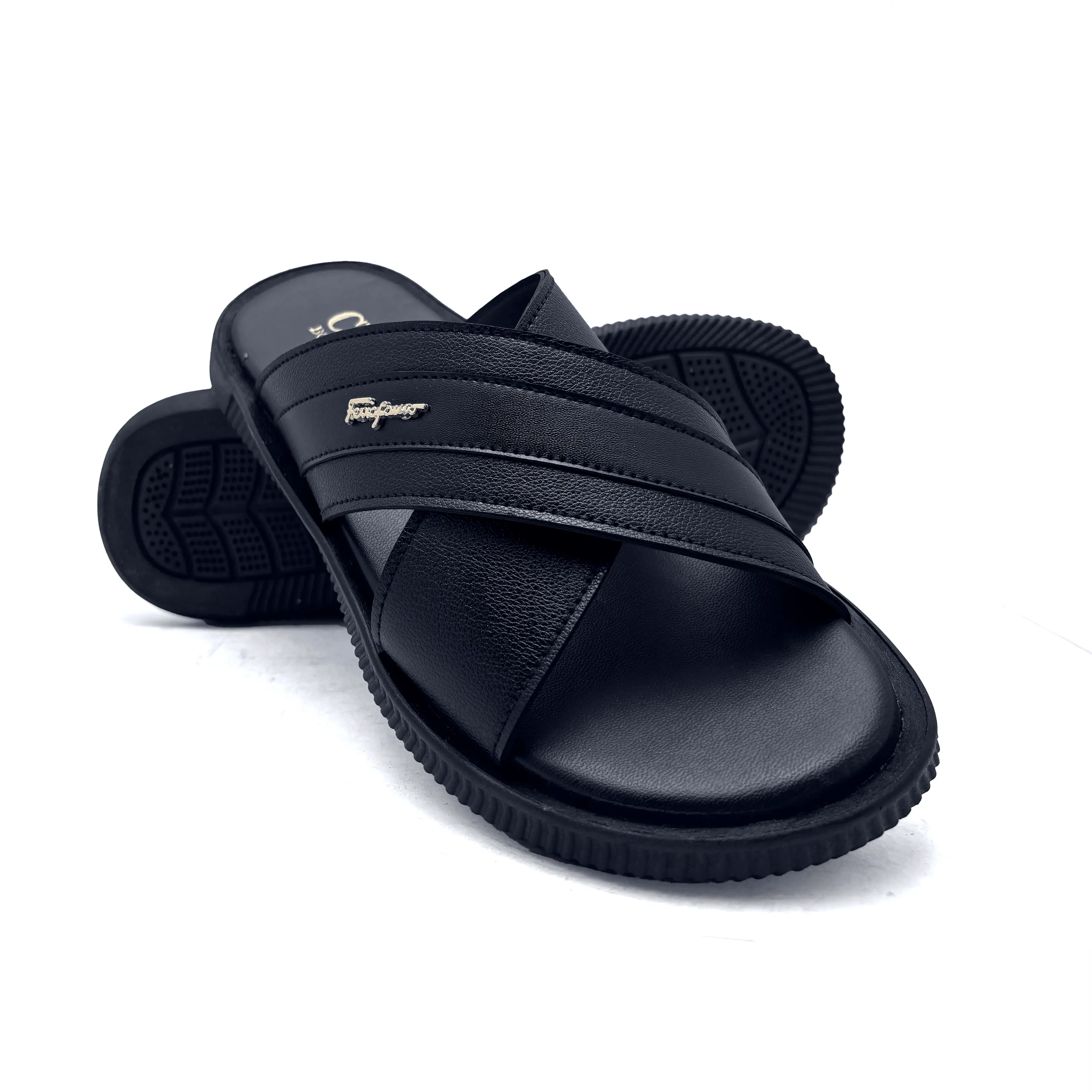 Black Casual Slipper