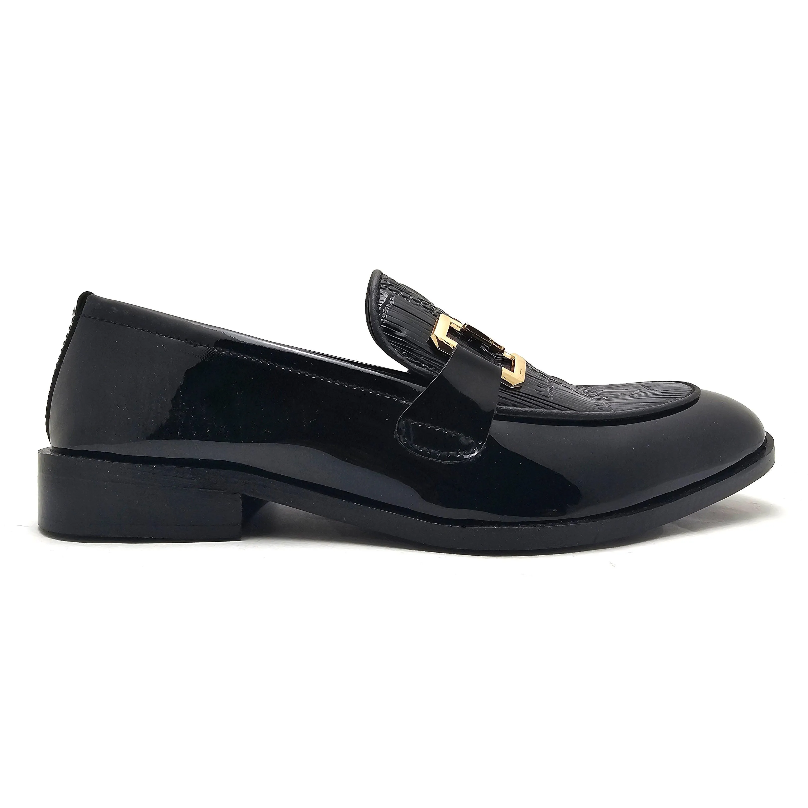 Black Formal Slip On