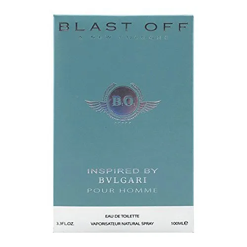 BLAST OFF FOR MEN, INSPIRED BY BVLGARI POUR HOMME - EAU DE TOILETTE 3.3 FL.OZ. / 100ML