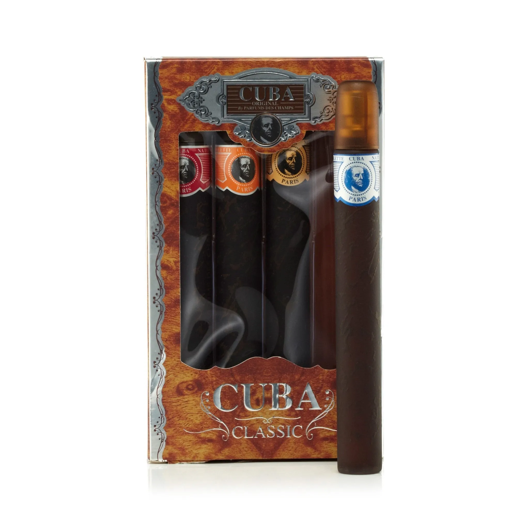 Blue Gold Orange Red Gift Set for Men by Cuba