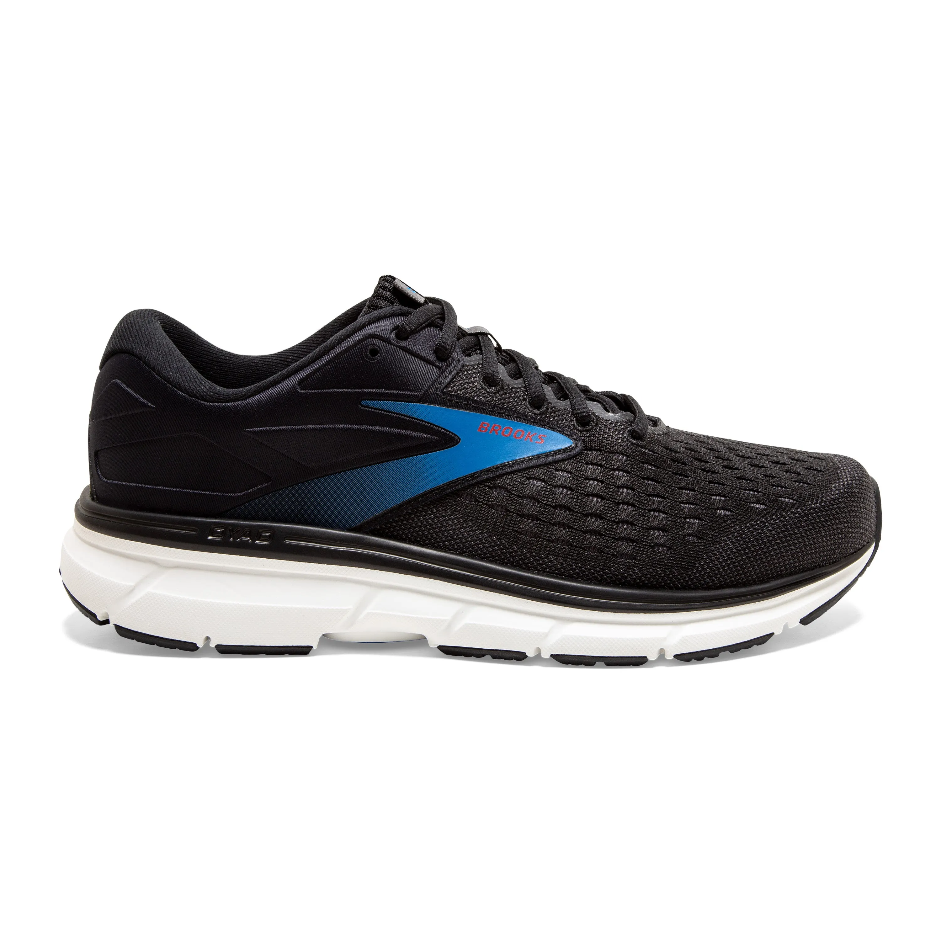 Brooks Dyad 11 Mens Running Shoes - Black, Supportive & Comfortable Athletic Footwear