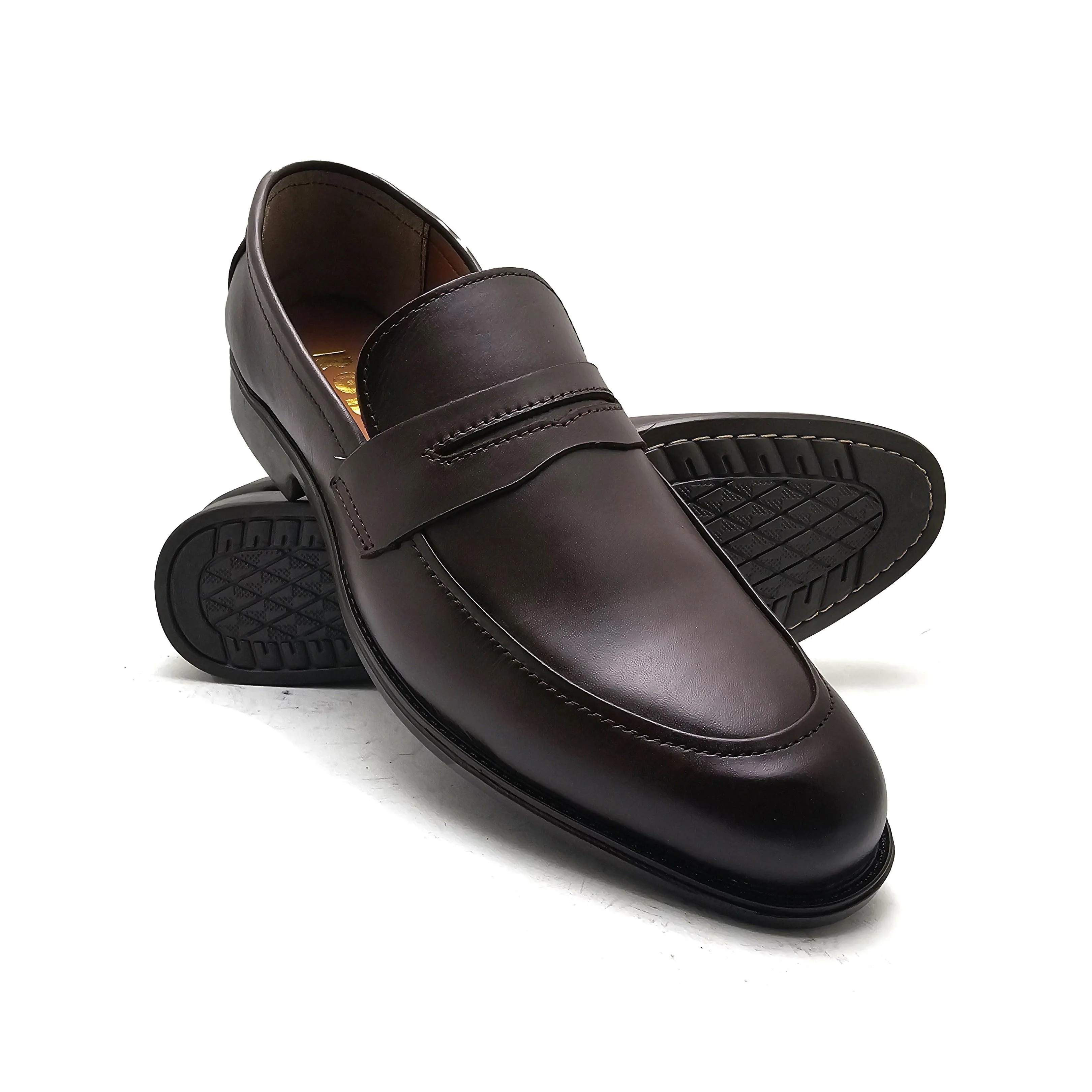 Brown Formal Slip On