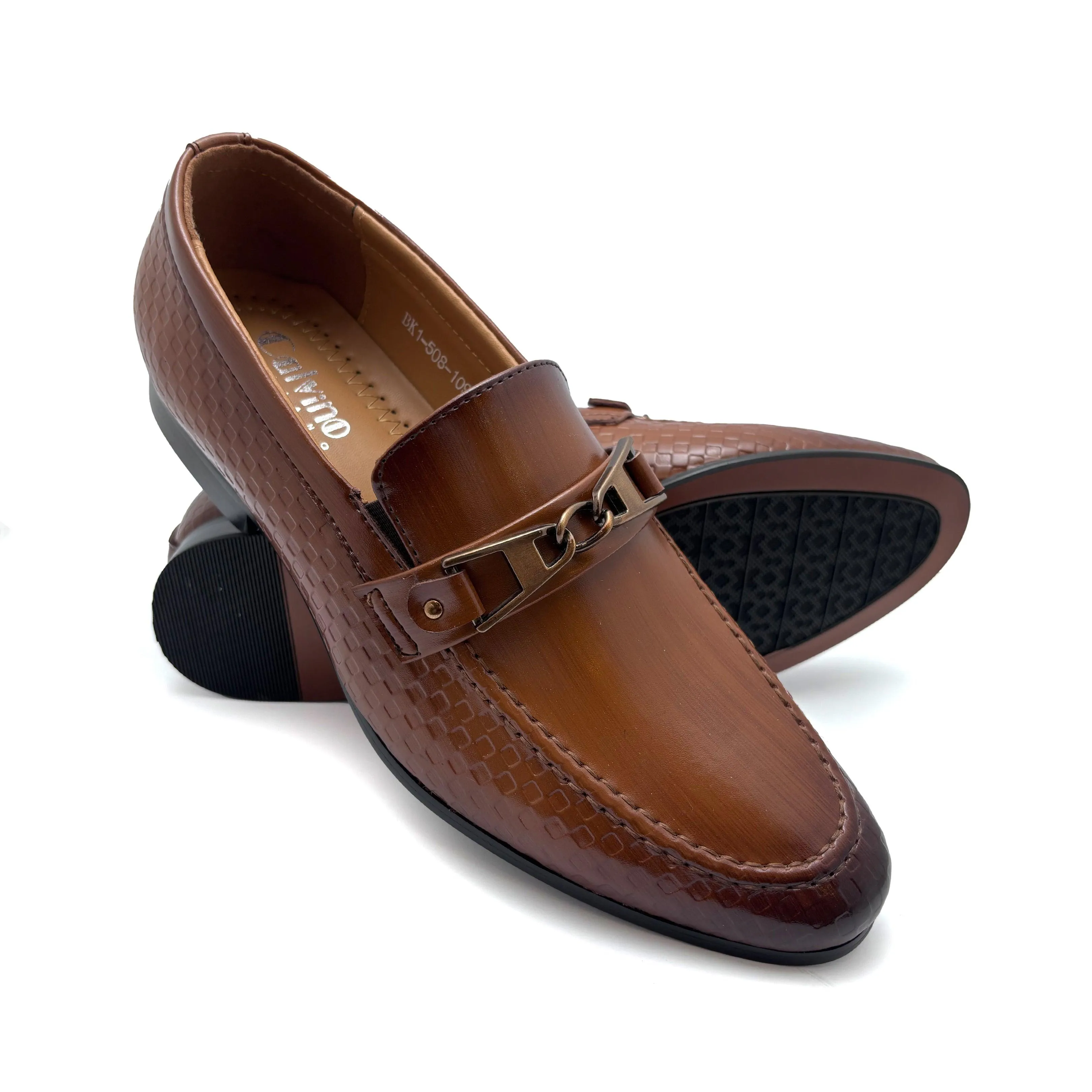 Brown Formal Slip On