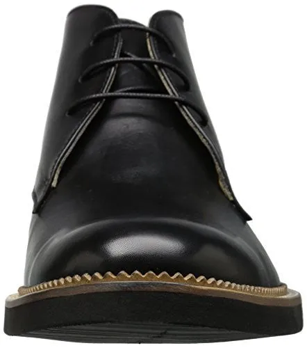 BUGATCHI MEN'S MILANO CHUKKA BOOT, NERO, 12 M US