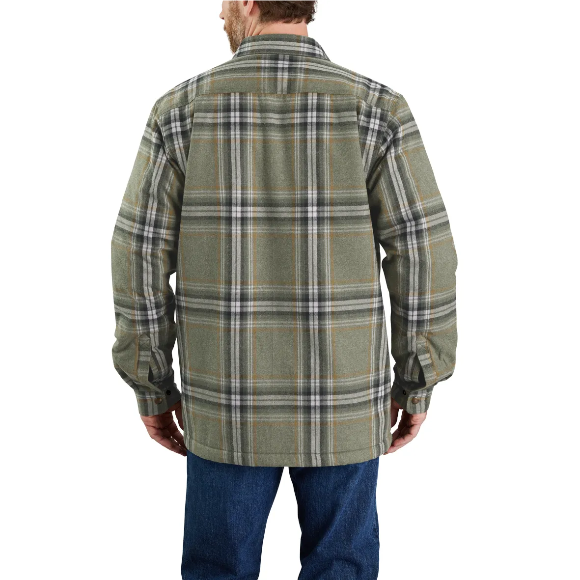 Carhartt Relaxed Fit Heavey weight Sherpa lined Shirt-Jac (105430)