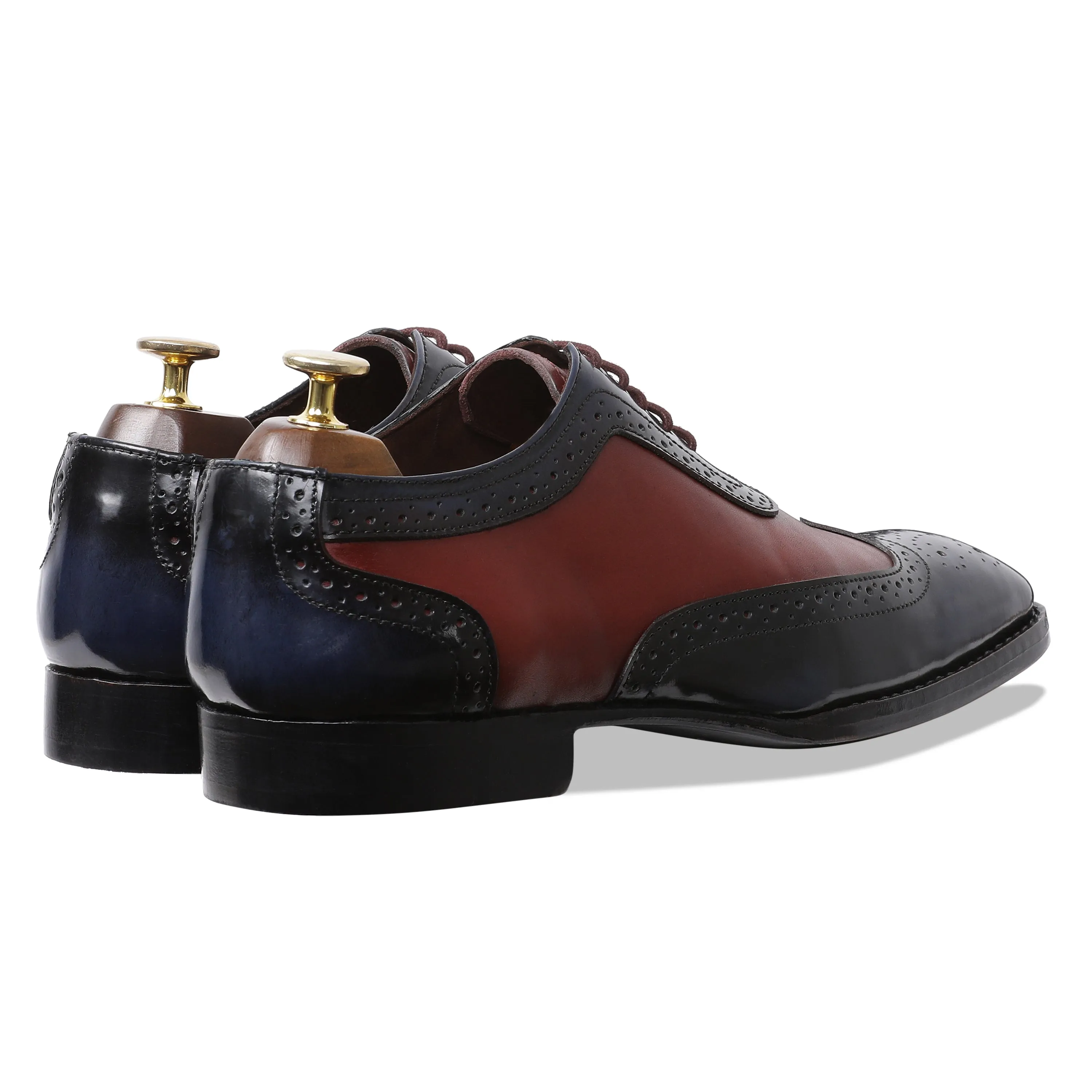 Cherokee Brogues Goodyear Cherry & Blue