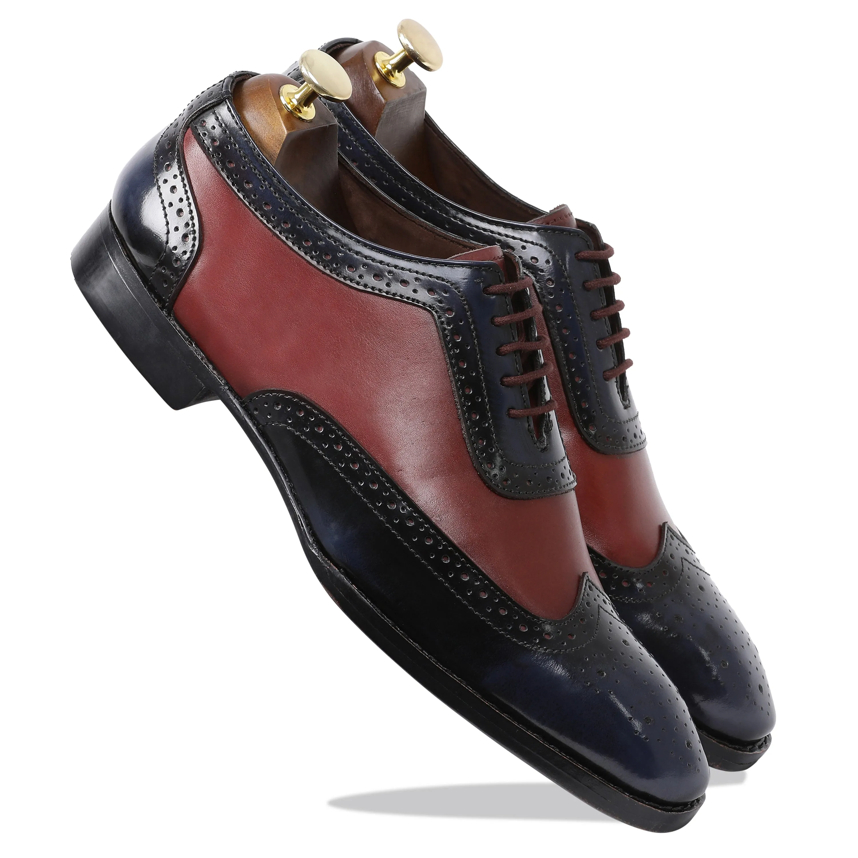 Cherokee Brogues Goodyear Cherry & Blue