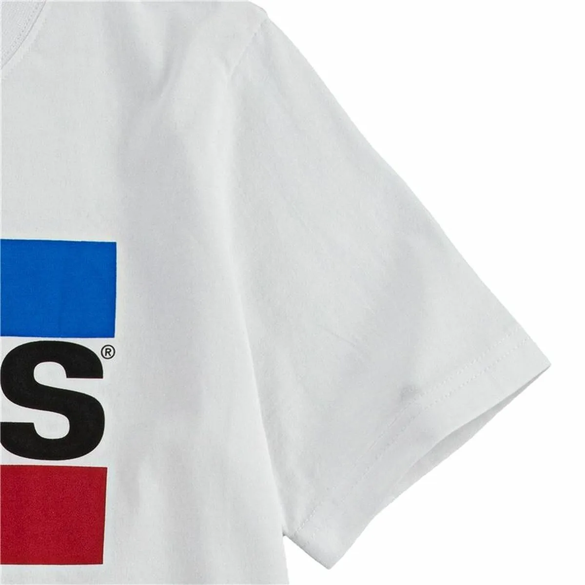 Children’s Short Sleeve T-Shirt Levi's Sportswear Logo White