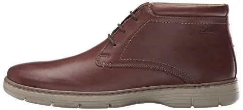 CLARKS MEN'S WATTS MID CHUKKA BOOT, BROWN, 9 M US