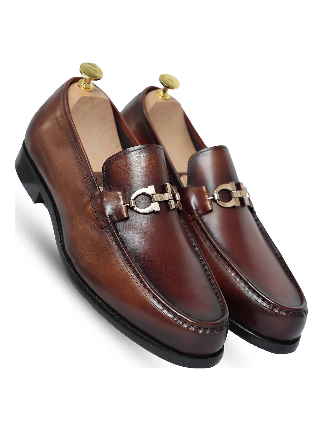 Classic Ferra Brown Slip On