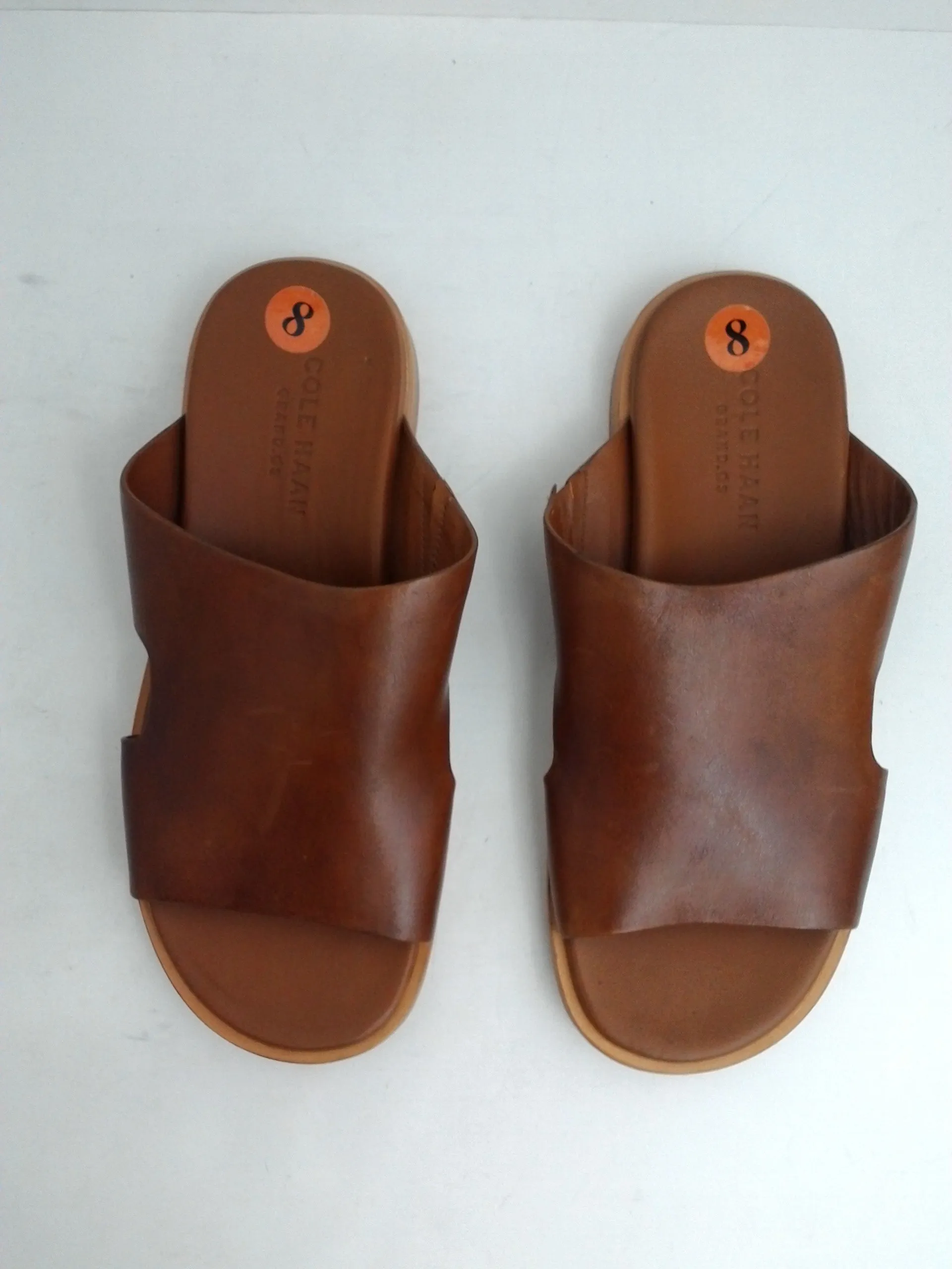 Cole Haan Men's Brown Leather Sandal Size 8 M