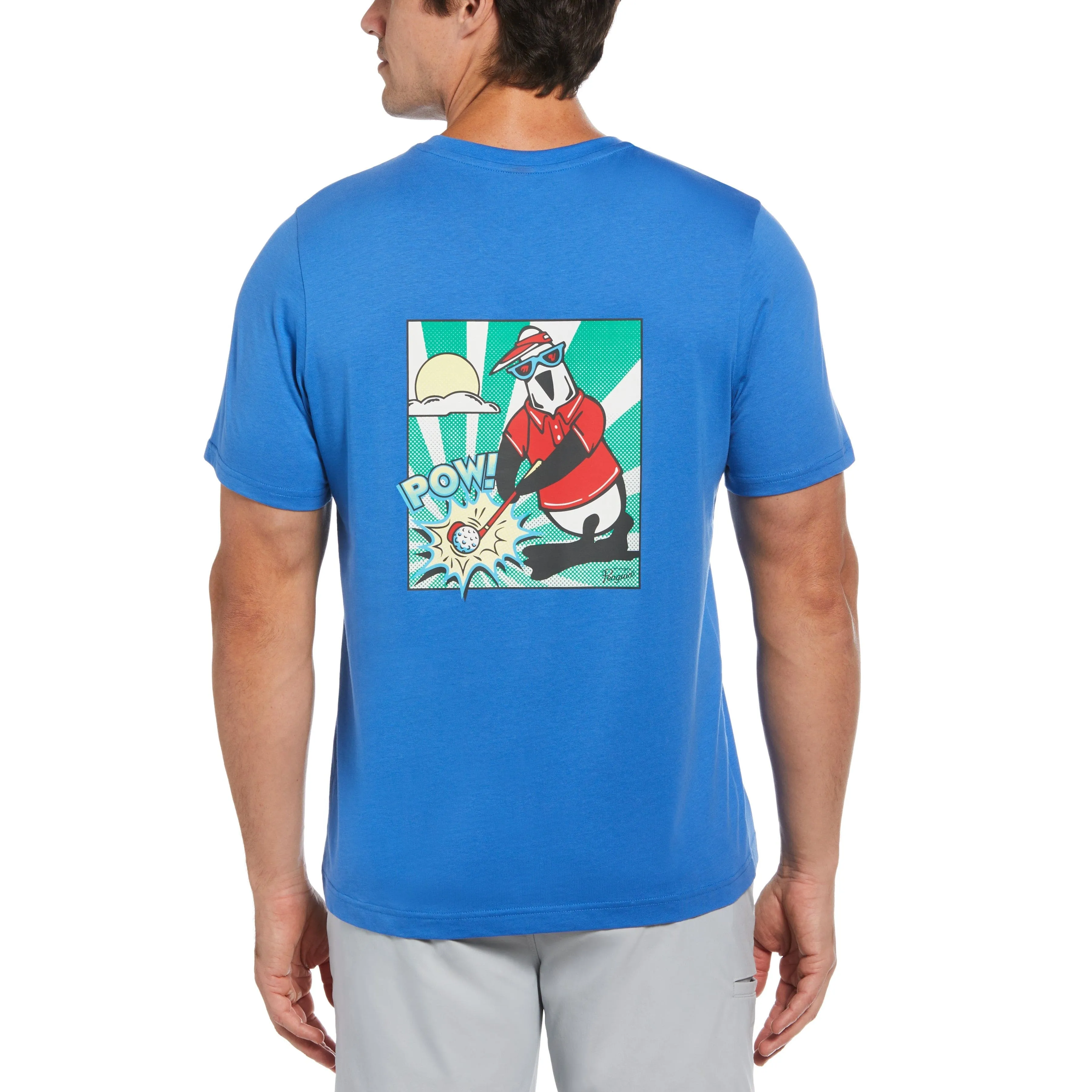 Comic Pete Graphic Print Golf Tee