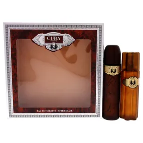 Cuba Gold by Cuba for Men - 3 Pc Gift Set