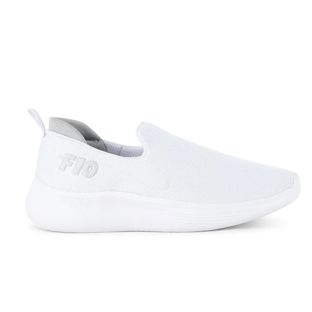 Force 10 by Liberty Men TRSTIN-2 White Sports Non Lacing Shoes