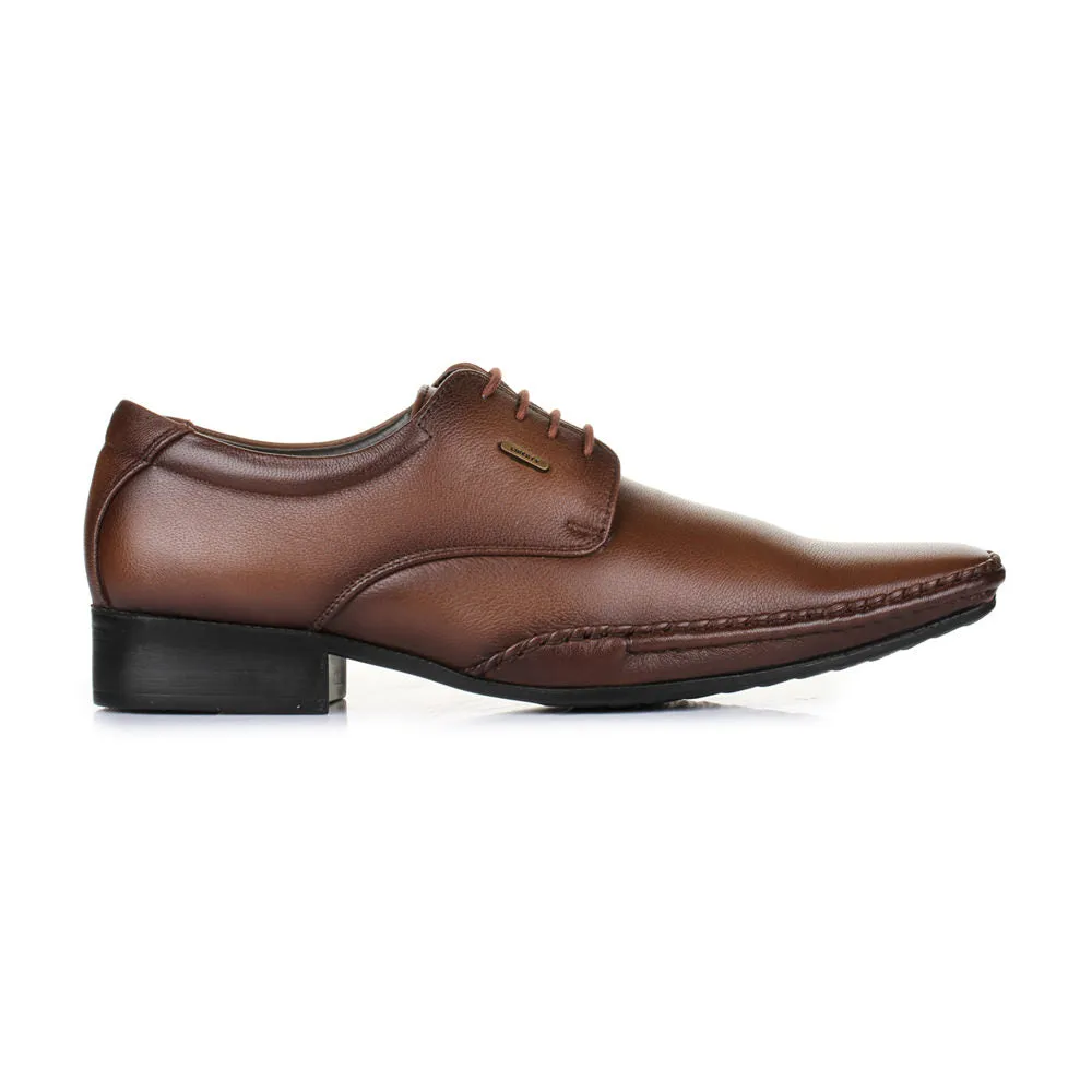 Fortune (Brown) Balmoral Shoes For Men JJP-10 By Liberty