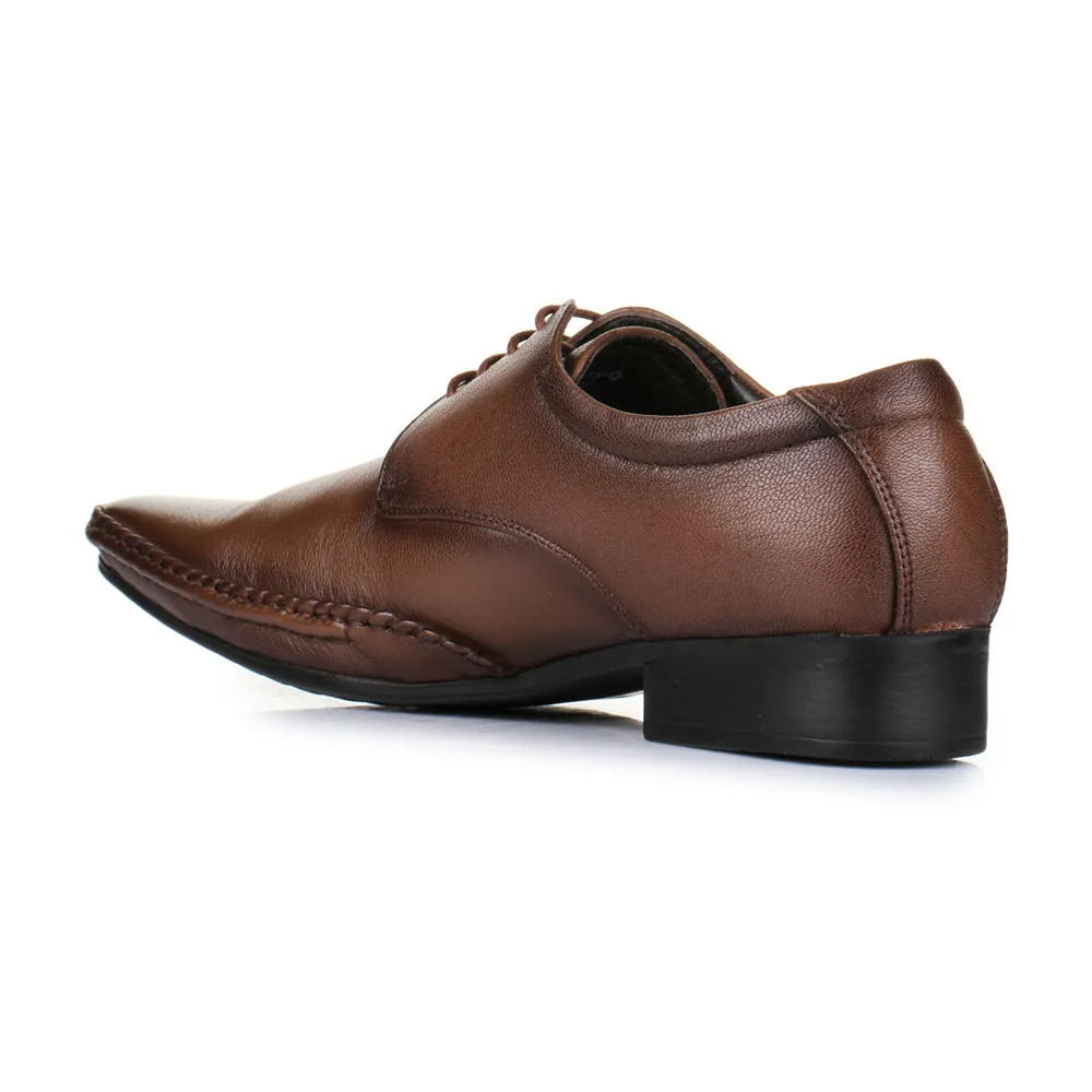 Fortune (Brown) Balmoral Shoes For Men JJP-10 By Liberty