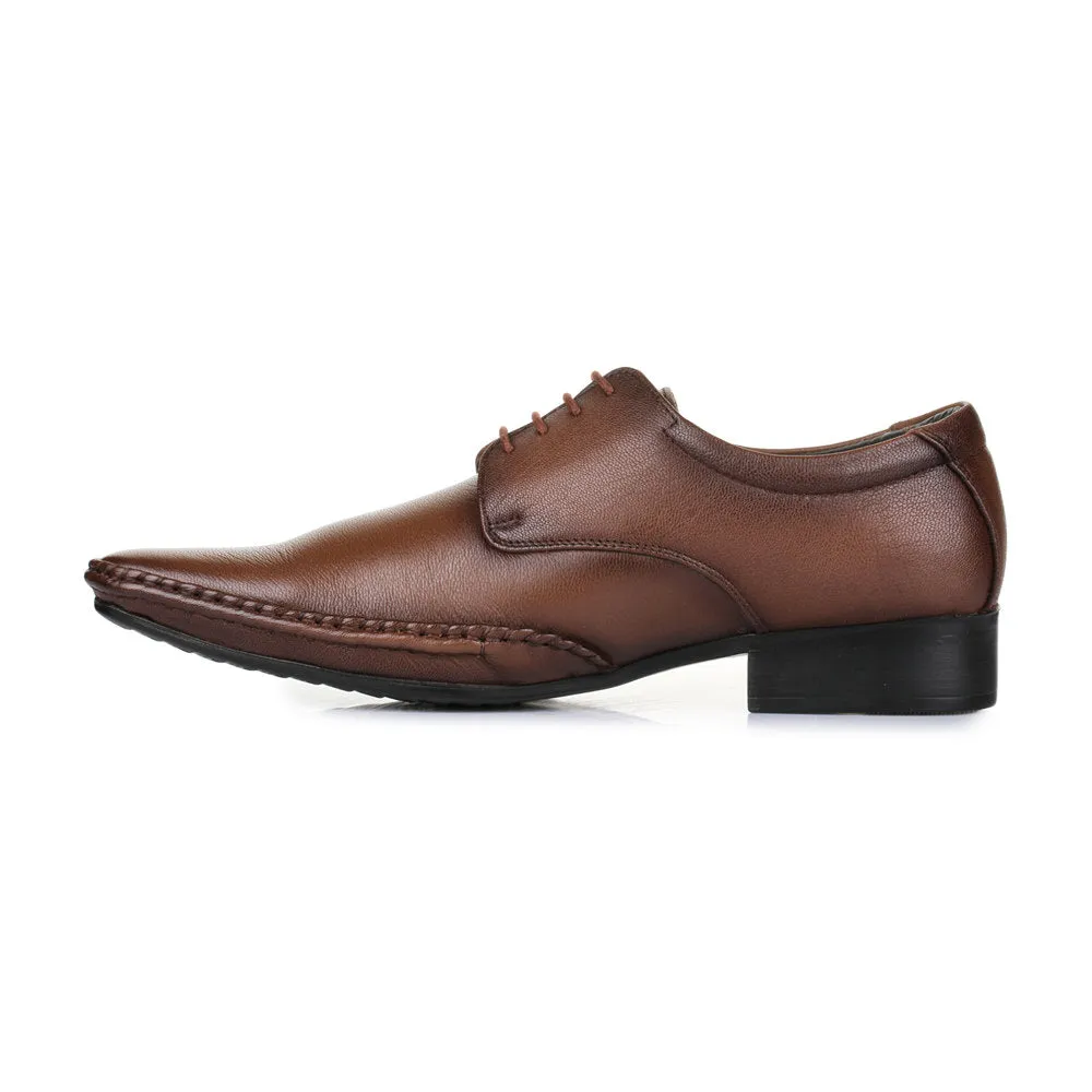 Fortune (Brown) Balmoral Shoes For Men JJP-10 By Liberty