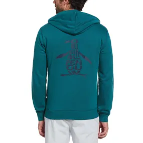 Full Zip Back Logo Hoodie