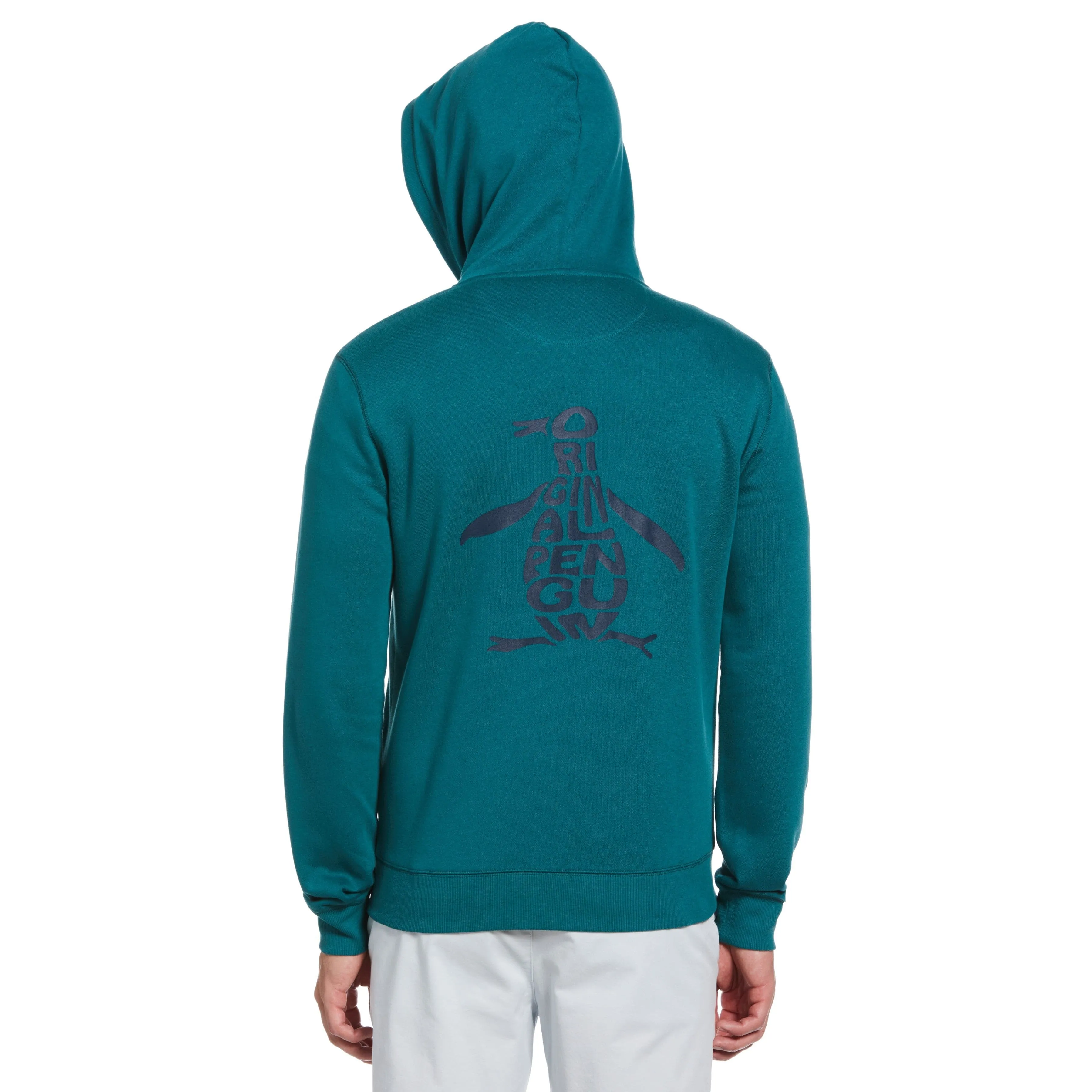 Full Zip Back Logo Hoodie