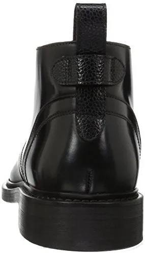 GEORGE BROWN MEN'S FULTON CHUKKA BOOT, BLACK, 11.5 M US