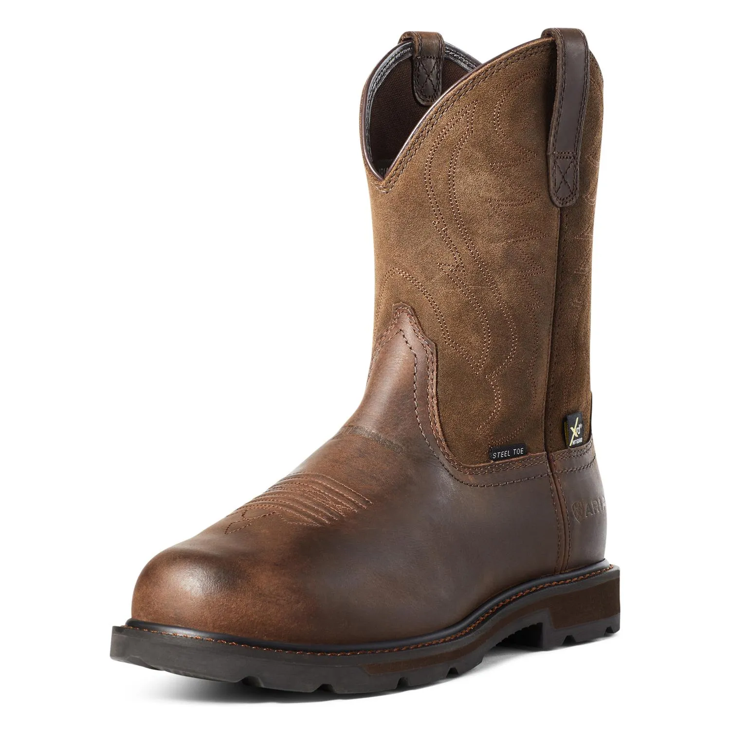 Groundbreaker Steel-Toe MetGuard Work Boot Brown