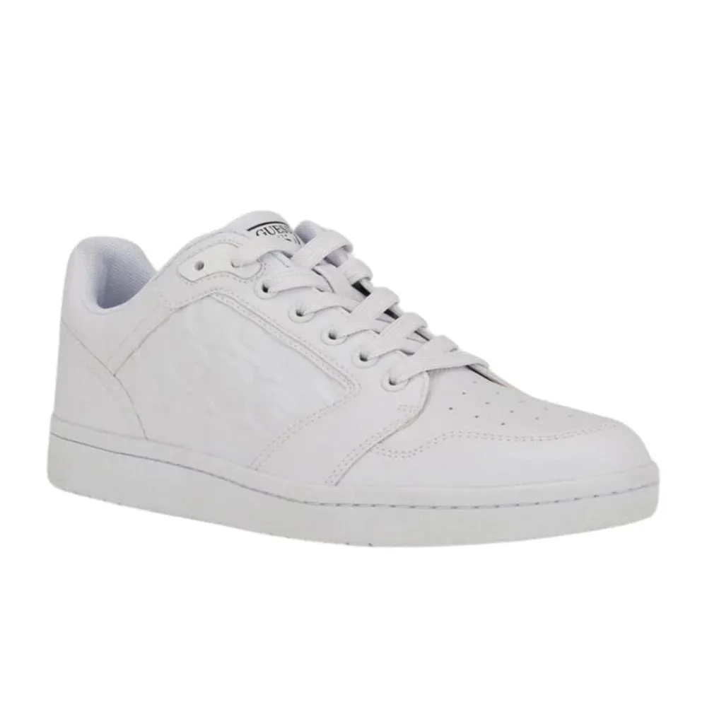 White Casual Mens Sneakers with Comfortable Design