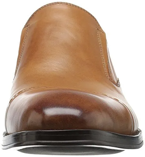 KENNETH COLE NEW YORK MEN'S CHANGE TUNE SLIP-ON LOAFER, COGNAC, 12 M US