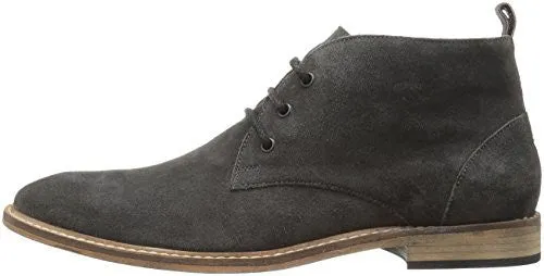 KENNETH COLE REACTION MEN'S PROVE OUT CHUKKA BOOT, CHARCOAL, 9 M US