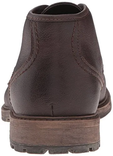 KENNETH COLE UNLISTED MEN'S ON THE SUBJECT CHUKKA BOOT, DARK BROWN, 13 M US