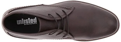 KENNETH COLE UNLISTED MEN'S ON THE SUBJECT CHUKKA BOOT, DARK BROWN, 13 M US