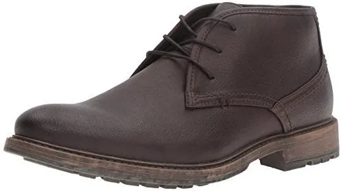 KENNETH COLE UNLISTED MEN'S ON THE SUBJECT CHUKKA BOOT, DARK BROWN, 13 M US