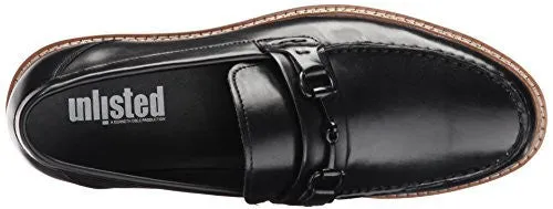 KENNETH COLE UNLISTED MEN'S WORK MODE SLIP-ON LOAFER, BLACK, 13 M US