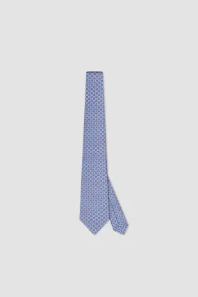 Kiton Light Blue Silk Tie